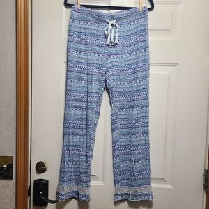 Printed Pajama Pants